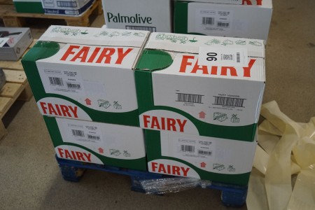 4 kasser fairy opvaskemiddel 
