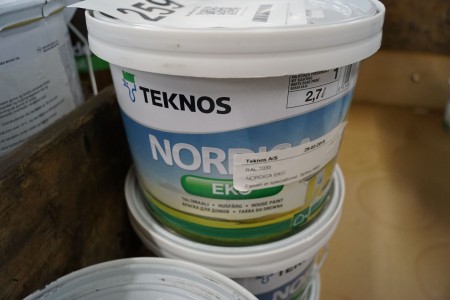 5 pieces. Nordica Eko Wood protection light gray