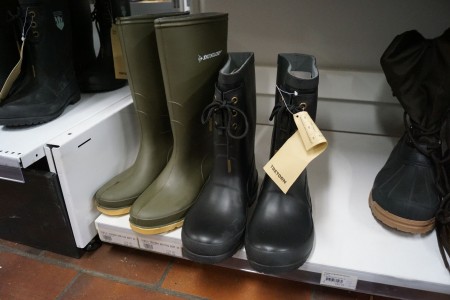 2 pcs. rubber boots, Brand: Tretorn, Dunlop