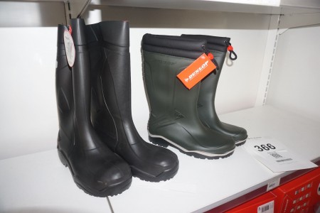 2 pcs. rubber boots, Brand: Dunlop