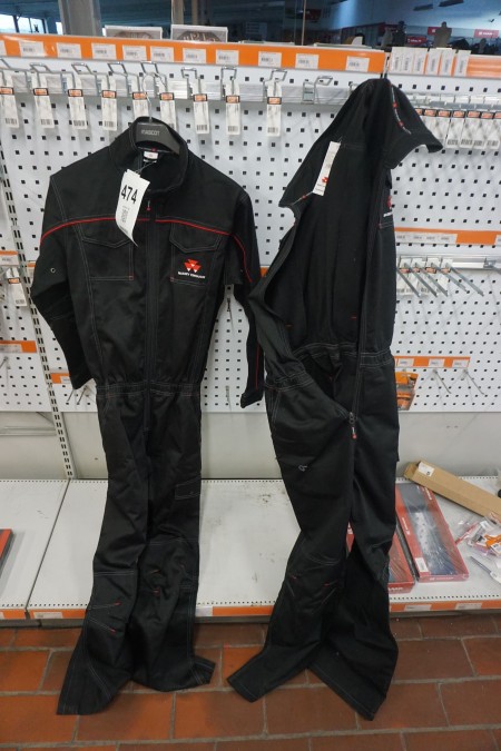 2 pcs. boiler suits, Brand: Massey Ferguson