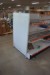 Exhibition shelf with perforated plates and shelves + 1 pc. endereol.