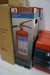 4 pcs. powder extinguishers + 3 pcs Cramp protection set for spraying