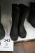 2 pcs. rubber boots, Brand: Tretorn and Dunlop
