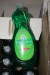 12 bottles of rinse aid, 20 bottles of dishwashing detergent + 38 pieces of dishwashing detergent