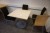 Tisch- / Stuhlset + Whiteboard