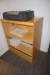 Chest of drawers with sliding door + lamination machine