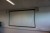 Projektor med whiteboard og tilsvarende anlæg 