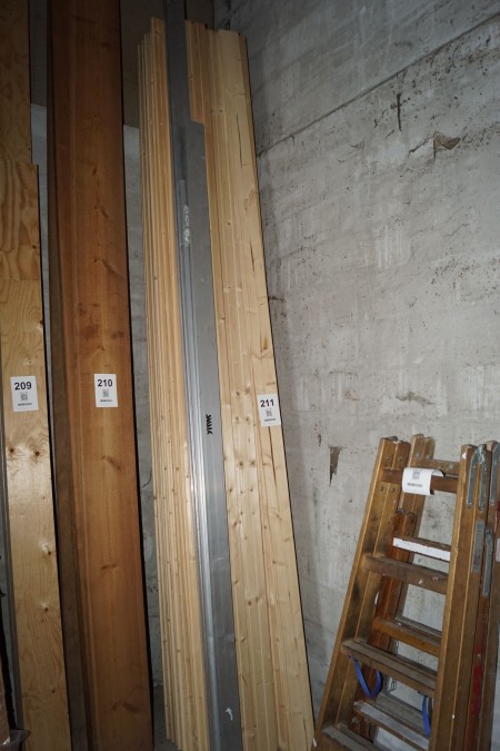 Large batch of ceiling + 4 pcs. straightens.