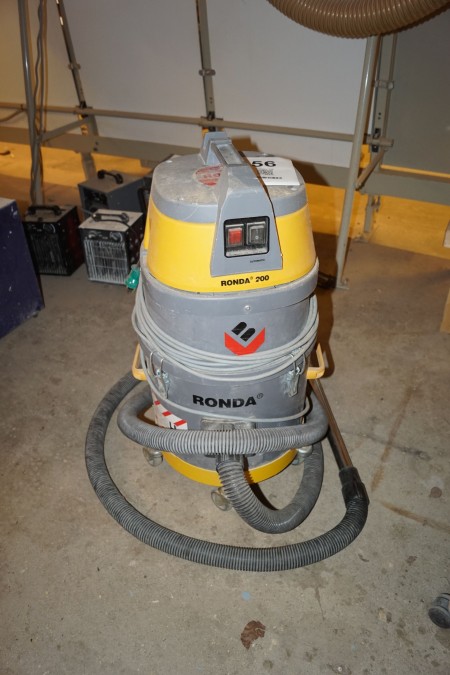 Industrial vacuum cleaner, Brand Ronda, type: 200h ipx4