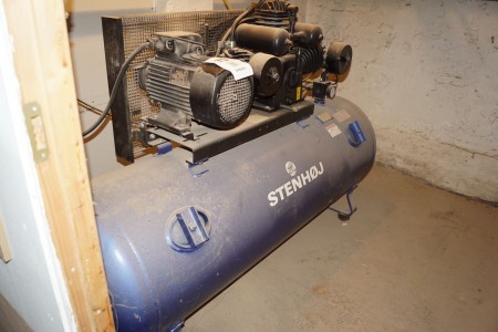 Screw compressor, Brand: Stenhøj, Type: T14654