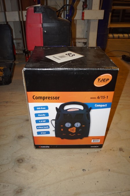 Compressor, Brand: Tjep, Model: 6 / 15-1