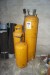 3 pieces. Gas cylinders