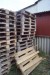 Large batch of euro pallets