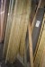 Large lot of rules, patio boards, posts, etc.