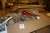 Large lot of locks for doors + trolley