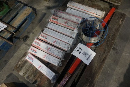 Lot of welding electrodes, Brand: Lincoln Electric
