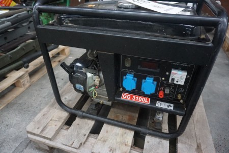 KGK benin generator, model: G 3100L
