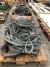 Large batch of steel wire