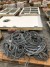 Large batch of steel wire