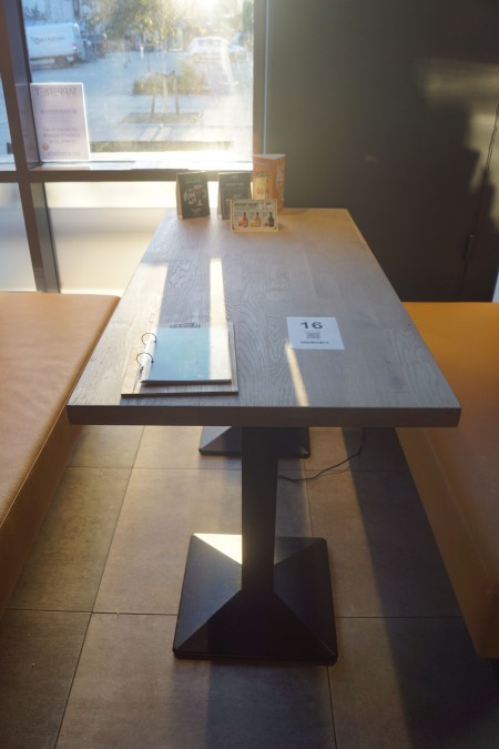 Table with wooden top