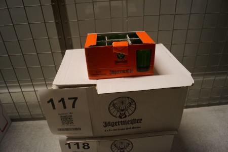 24 stk. Jägermeister shotglas 2 cl 