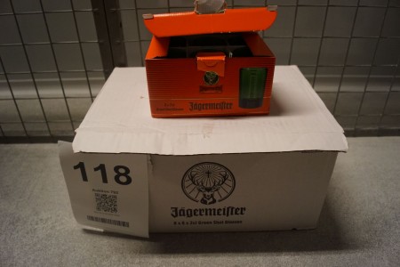 30 pcs. Jägermeister shot glass 2 cl