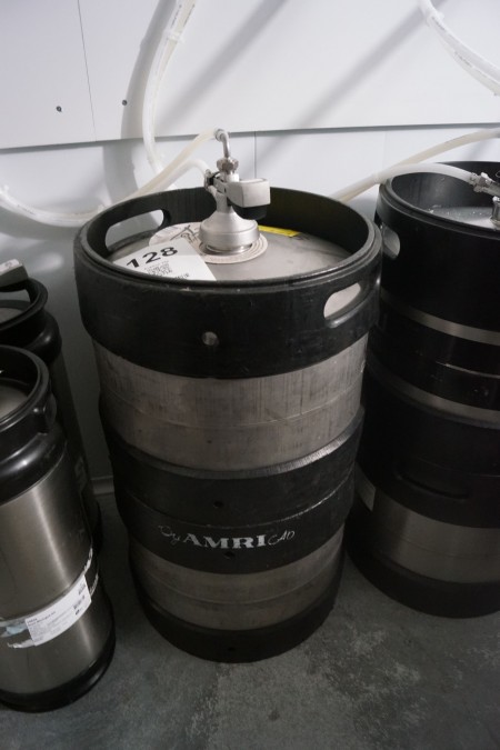 2 pcs. kegs with organic lagers