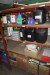 Contents in 1 compartment shelf of various bulbs, engine oil, spare parts etc.