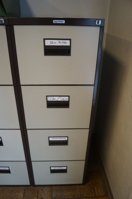 1 piece. filing cabinet, Brand: Altikon including various introductory books in cabinet.