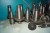 Lot of tool holders