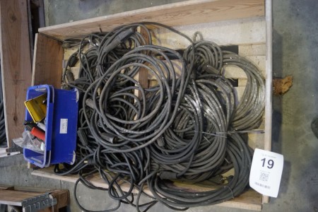 Large batch of welding hoses
