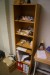 2 pcs. desk + bookcase + workshop cabinet + 2 pcs. steel shelves