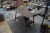 Eisen Werkstatt Tisch mit Schraubstöcken