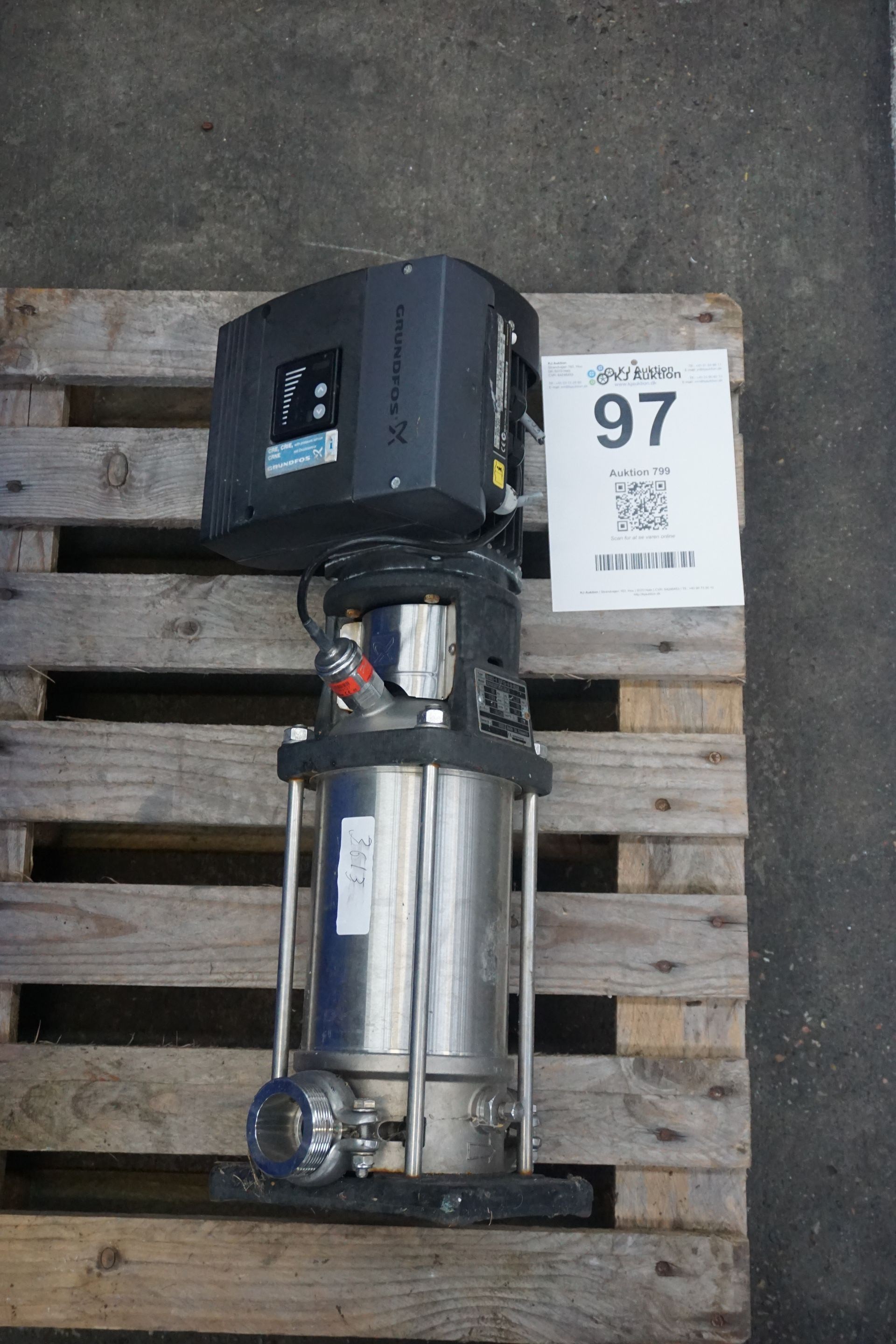 Grundfos vandpumpe, type: CRNE5-8 KJ Auktion - Maskinauktioner