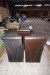3 leather dining table chairs