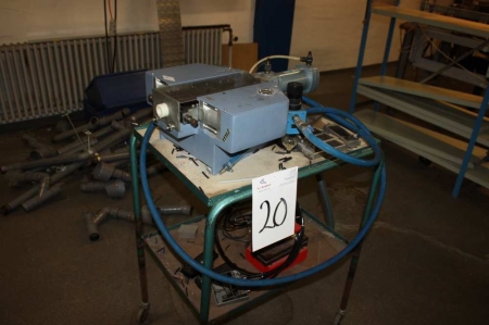 Measuring instrument, Be-Ri, Fein Technik Rittmeyer, type AM-2 + trolley