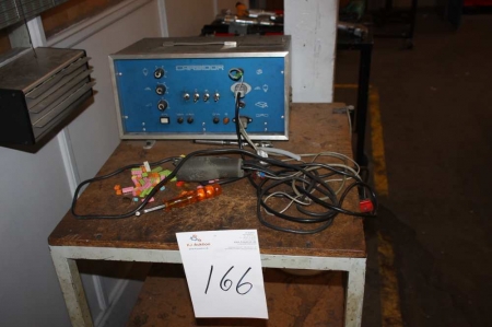 Measuring instrument, Carbidoor, HSAFS, type 1176. Year 1987 + Trolley