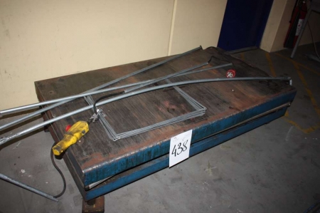 El-hydraulisk løftebord, Translyft, ca. 170x90 cm