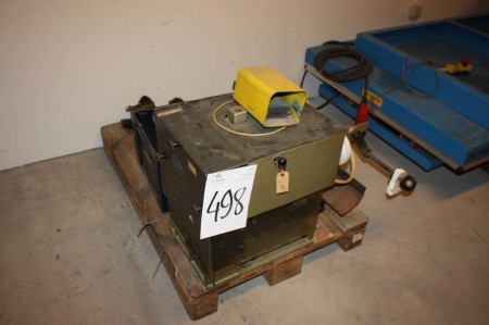 Montagemaskine for kabelsko, inklusive værktøj. Stocko WT 30, årgang 1982