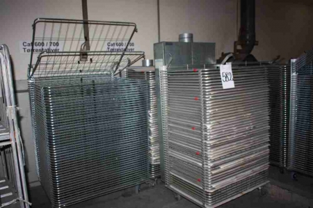 Large batch drying racks dimensions approx. 1.20 x 80 cm