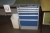 Work Bench, 225 x 75 cm, drawer, GWS, + shelf + 2 Workstations