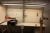 Arbejdsbord, Bott, 260 x 80, med skuffesektion + reol med lys + svingarm
