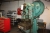 Eccentric Press, PMB EPF-45. Year 1973. Weight: 2900 kg. Max. Press power: 45 hp + 2 carriers with parts. Clamping surface: 62 x 46 cm