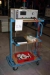 Measuring apparatus, high voltage tester, Schleich CR 6000, mounted in roller stand