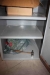 2 steel cabinets with content