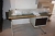 Arbejdsbord, 150x80cm, højdejusterbar, med skuffesektion + 2 skæremaskiner