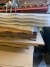 Large batch of wooden boards