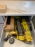 Contents in 6 cabinets and 4 drawers