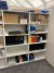 Various shelving in rooms